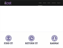Tablet Screenshot of ilost.com